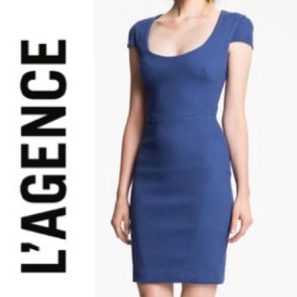 L’AGENCE Blue Dress